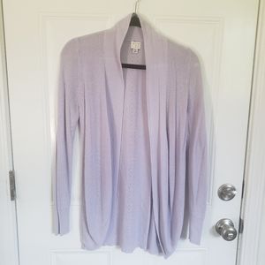 Lavender cardigan